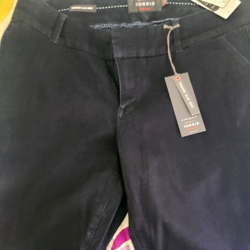 Torrid skinny boot cut trouser 16xl
